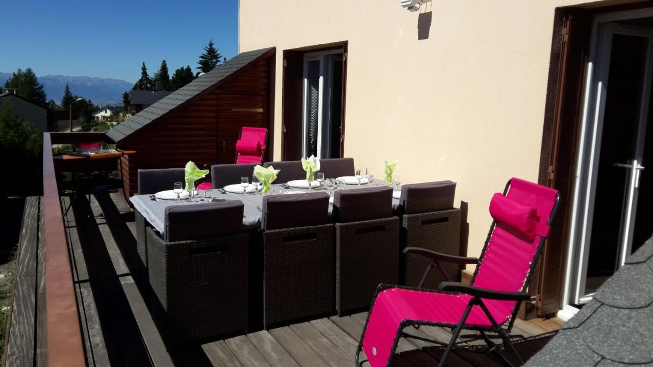 Residence Campredon - Decoration Typique - 25M2 De Terrasse Amenagee Plein Sud Avec Vue Panoramique - Internet - Jardin - Parking - Navette - Linge Et Menage En Options Payantes Font-Romeu-Odeillo-Via Dış mekan fotoğraf