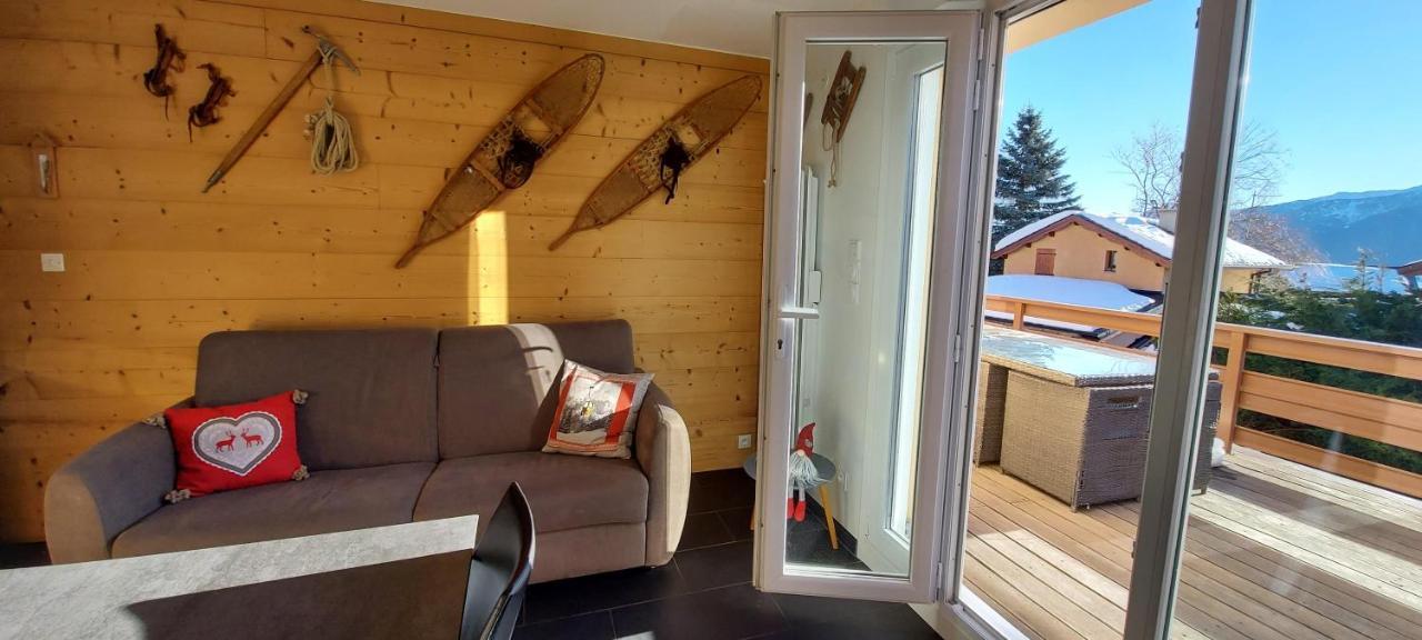 Residence Campredon - Decoration Typique - 25M2 De Terrasse Amenagee Plein Sud Avec Vue Panoramique - Internet - Jardin - Parking - Navette - Linge Et Menage En Options Payantes Font-Romeu-Odeillo-Via Dış mekan fotoğraf