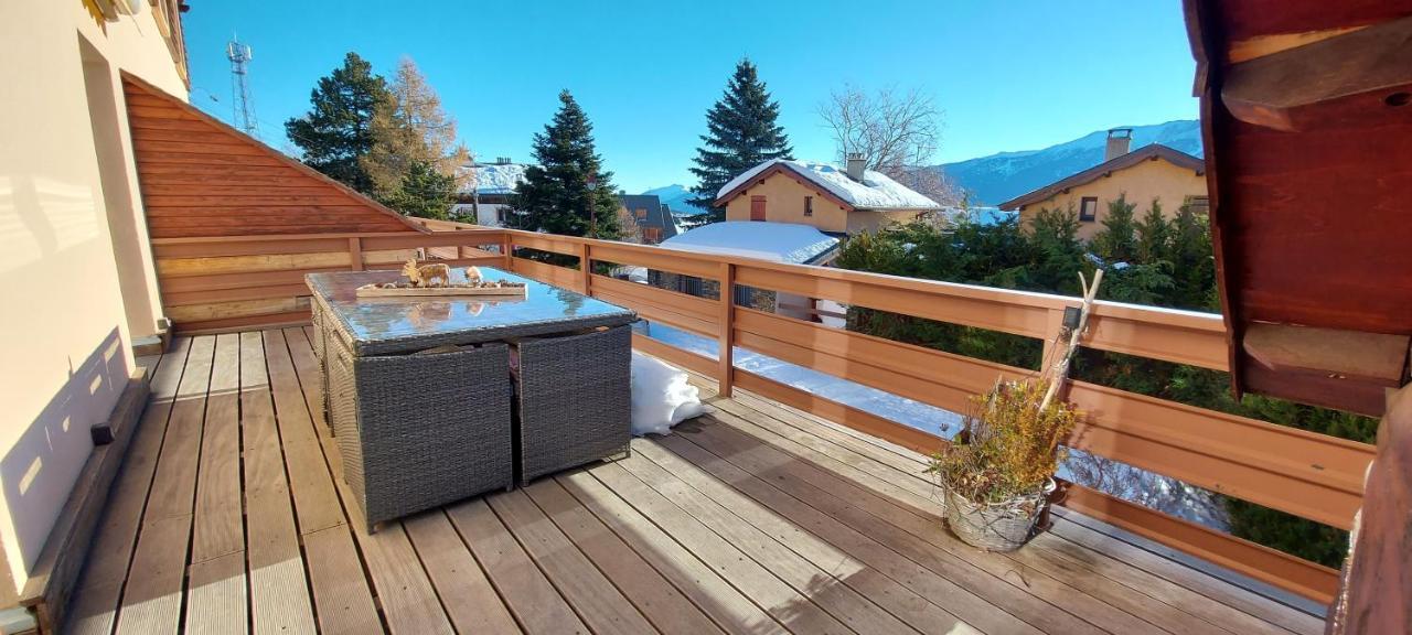 Residence Campredon - Decoration Typique - 25M2 De Terrasse Amenagee Plein Sud Avec Vue Panoramique - Internet - Jardin - Parking - Navette - Linge Et Menage En Options Payantes Font-Romeu-Odeillo-Via Dış mekan fotoğraf